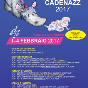 CARNEVAA DE CADENAZZ 2017